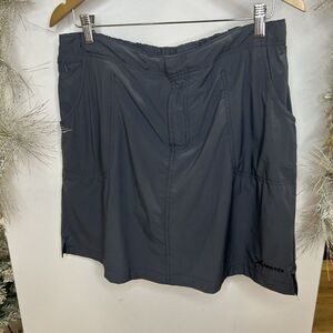Arctix Active Skort Skirt With Shorts Steel Gray‎ Size Large